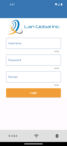 Android application LanGlobal Mobile screenshort
