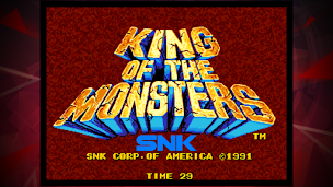 KING OF THE MONSTERS - Screenshot 1