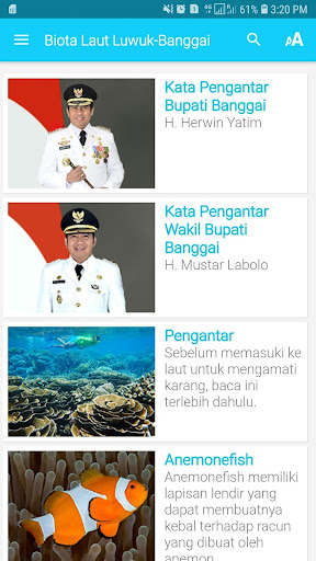 Biota Laut Luwuk-Banggai Screen 2