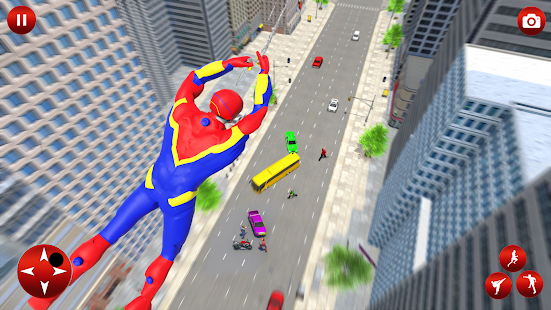 Flying Spider- Superhero Games  Screenshots 2