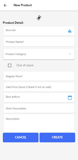 Halal Market Vendor Screen 3