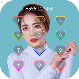 Photo phone dialer Call screen