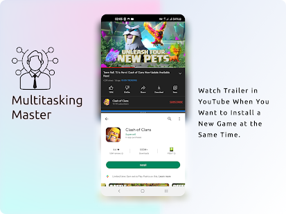 Pintasan Super: Tangkapan Layar Multitasking