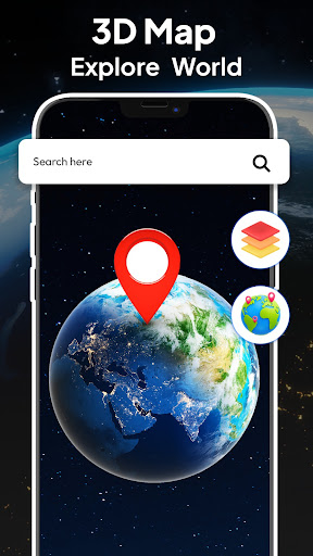 Earth Map 3D screenshot 1