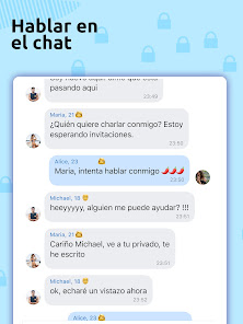 Captura de Pantalla 9 Chat anónimo - Juego en línea android