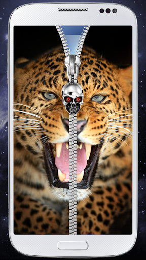 Panther lock screen.