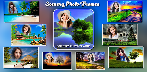 Android application Scenery Photo Frames screenshort