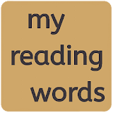 my reading words icon