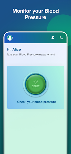 Android application ClockHealth screenshort