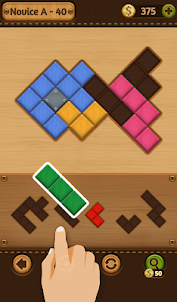 Block Puzzle Games: Wood Colle