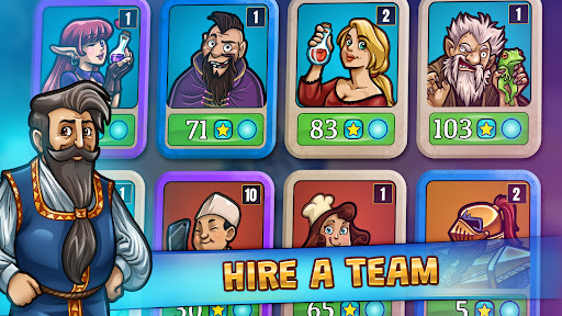 Hero Park: Shops & Dungeons - Simulation - games