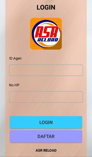 Android application ASR RELOAD screenshort