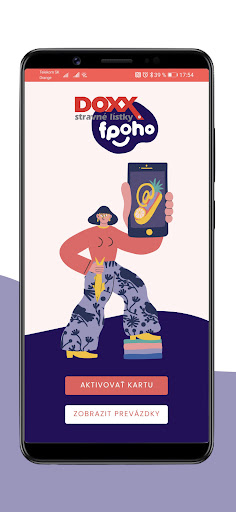 Android application fpoho appka screenshort