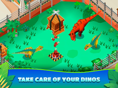 Idle Dinosaur Park Tycoon apkpoly screenshots 14