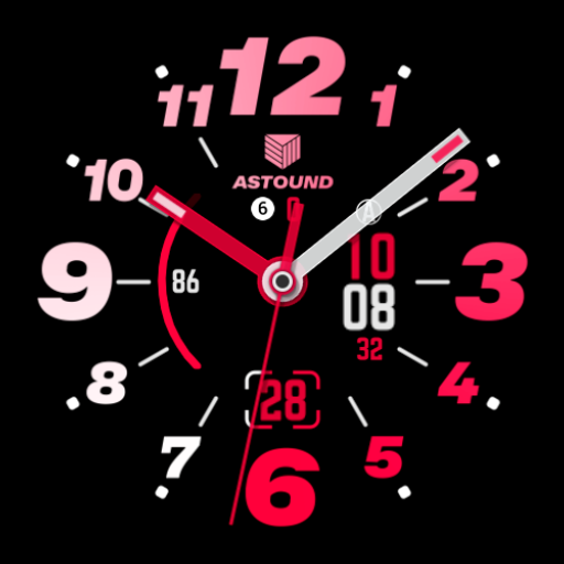 IWF Astound watch face logo