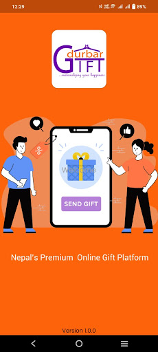 Android application Giftdurbar: Online Gift App screenshort