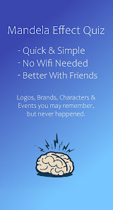 Mandela Effect Quiz – Apps on Google Play