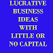 LUCRATIVE BUSINESS IDEAS WITH