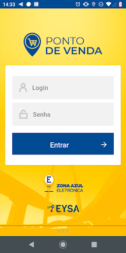 Android application PDV ZAE São José dos Campos screenshort