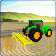 Farming Simulator Real Tractor Driving Racing Game