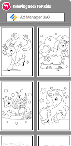 Coloring Book: Draw & Color