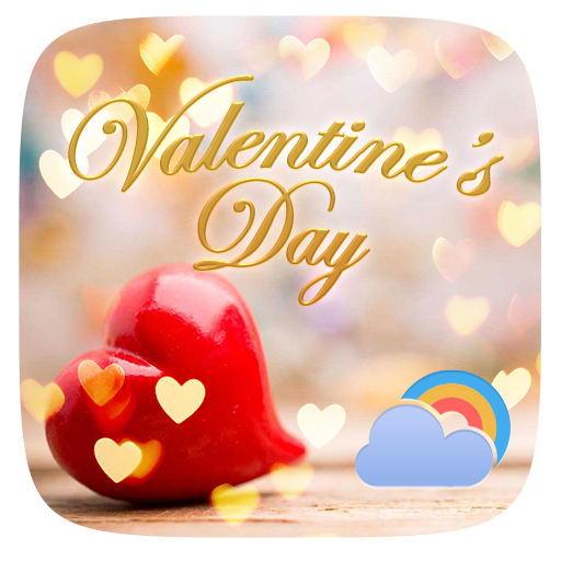 Valentine's Day GO Weather Liv 1.0 Icon