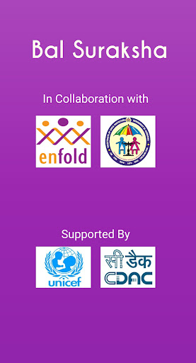 Android application Bal Suraksha screenshort