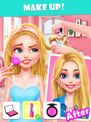 Merge Makeover: Makeup Games for Girls Kids - v1.2
