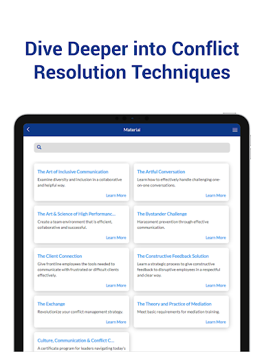 NCRC-Training Screenshot