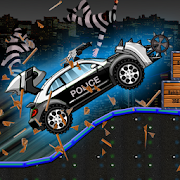 Smash Police Car - Outlaw Run Mod apk versão mais recente download gratuito