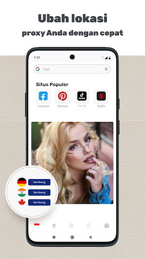 Web Proxy Browser screenshot 2