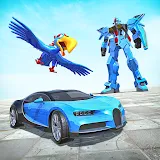 Robot Car Parrot Transform: Robot Transform Wars icon
