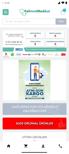 Android application Kalimed screenshort