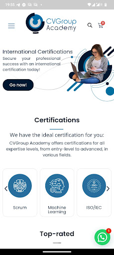 CVGroup Academy Screen 2