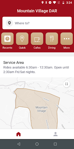 Mountain Village DAR Screen 2