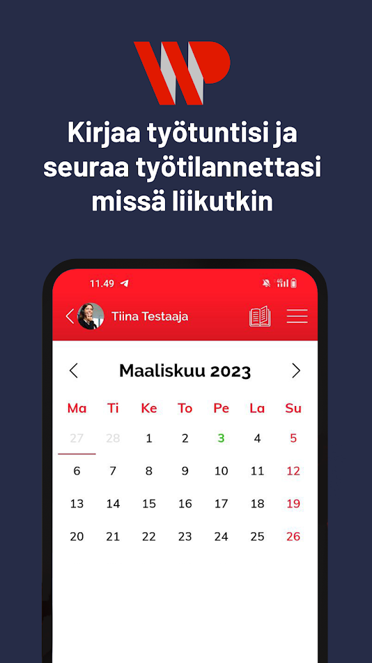 #1. WorkPower (Android) Podle: Workpower Oy