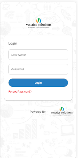 Android application VSPL_CustomerApp screenshort