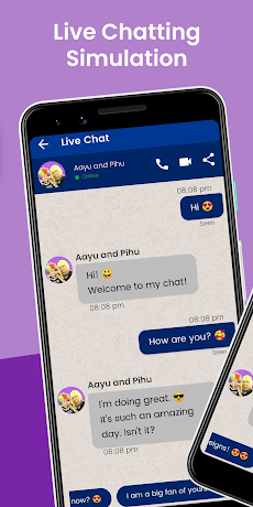 Aayu and Pihu fake Call & Chatのおすすめ画像4