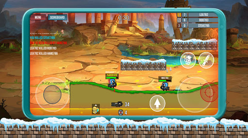 Invincible Warrior Struggle Screen 2