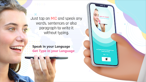Android application Write sms by Voice all languag screenshort