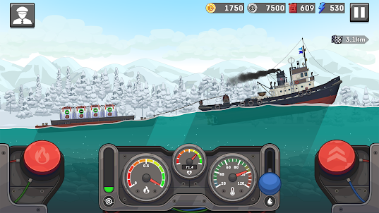 Simulador de navio: barco