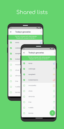 To Buy - Grocery Shopping List Screen 2