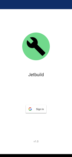 Android application JetBuild screenshort