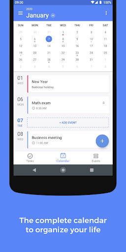 Calendar - Agenda, Tasks and Events  Screenshots 1