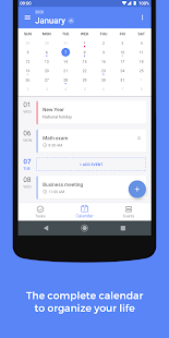 Calendario - Agenda, Eventos y Recordatorios Screenshot