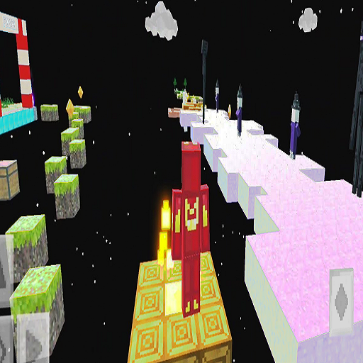 3D Guide Blocky Craft Parkour Logo