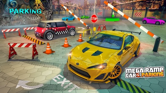 Mega Ramp Car Parking Mod Apk : New Car Games Racing Stunts 2