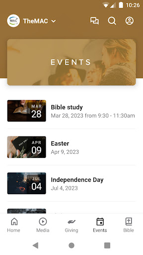 Mansfield Alliance Church Screen 3