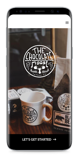 Android application Chocolate Moose Coffee screenshort