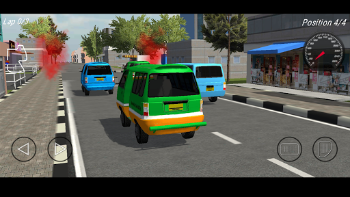 Android application Angkot : Street Racing screenshort